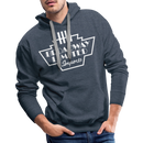 Broadway Limited Imports Logo - Men’s Premium Hoodie - heather denim