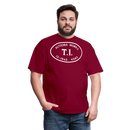 Altoona Works PRR T1 Builder's Plate - Unisex Classic T-Shirt - burgundy