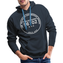 Baldwin Locomotive Works Builder's Plate - Men’s Premium Hoodie - navy