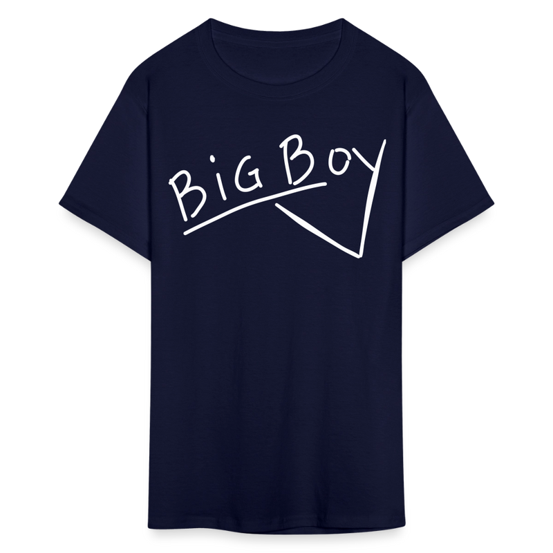 UP Big Boy Chalk Scrawl - Unisex Classic T-Shirt - navy