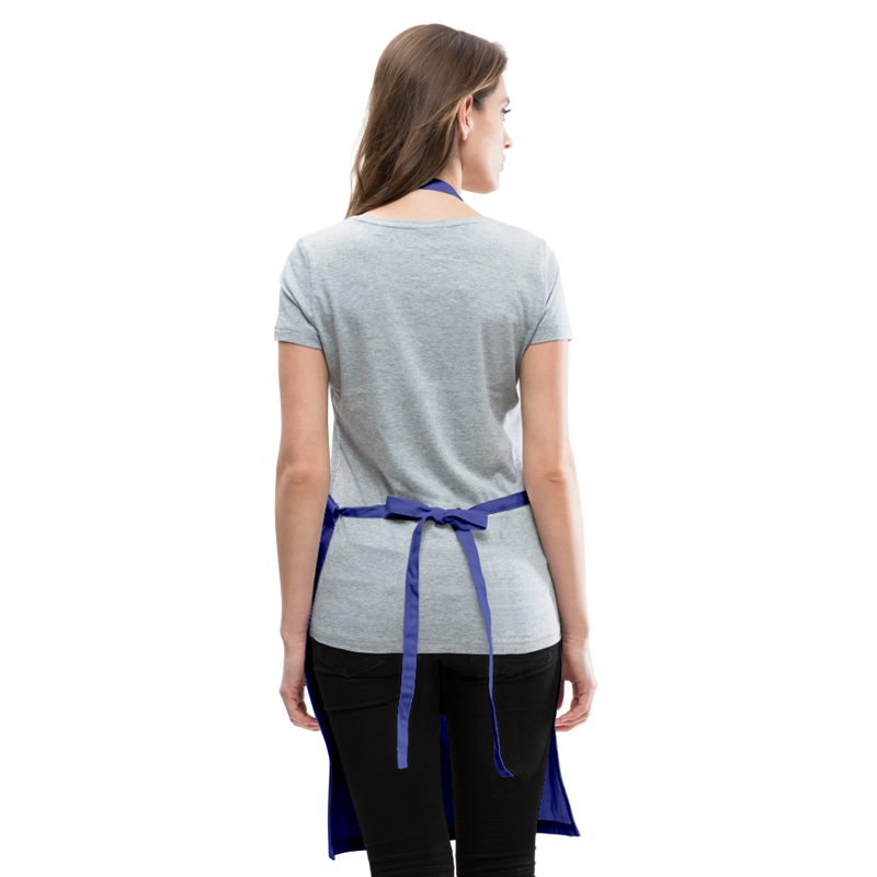 The Katy Serves the Southwest Well - Adjustable Apron - royal blue