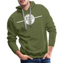 Atlantic Coast Line - Men’s Premium Hoodie - olive green