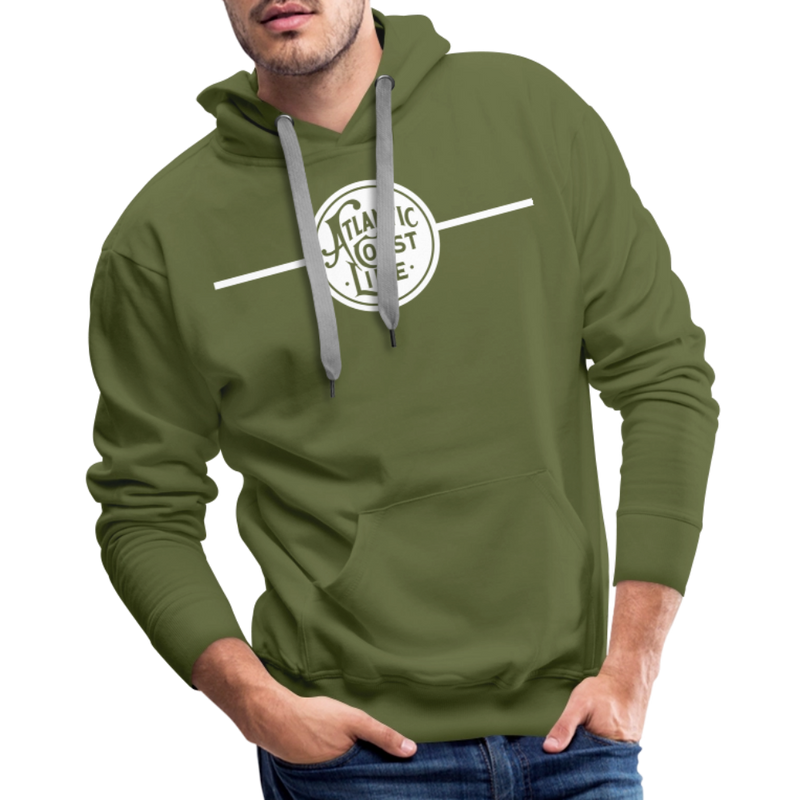 Atlantic Coast Line - Men’s Premium Hoodie - olive green