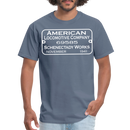 ALCO Builder's Plate - Unisex Classic T-Shirt - denim