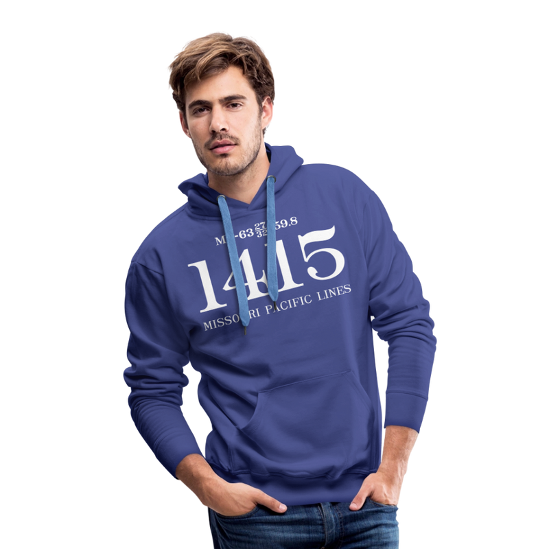 Missouri Pacific Lines Cab Info - Men’s Premium Hoodie - royal blue