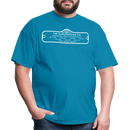 The Superheater Co Contoured - Unisex Classic T-Shirt - turquoise