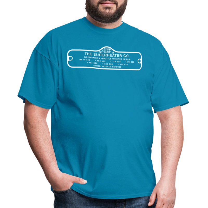 The Superheater Co Contoured - Unisex Classic T-Shirt - turquoise