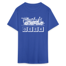 Train Geek - Unisex Classic T-Shirt - royal blue