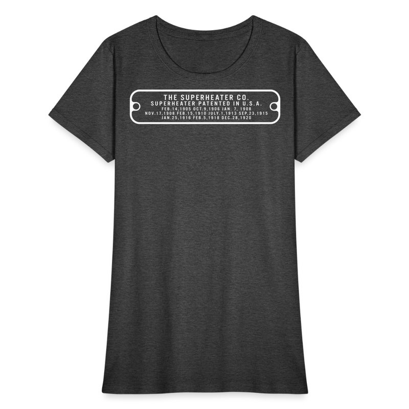 The Superheather Co - Women's T-Shirt - heather black