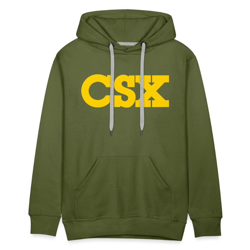 CSX - Men’s Premium Hoodie - olive green