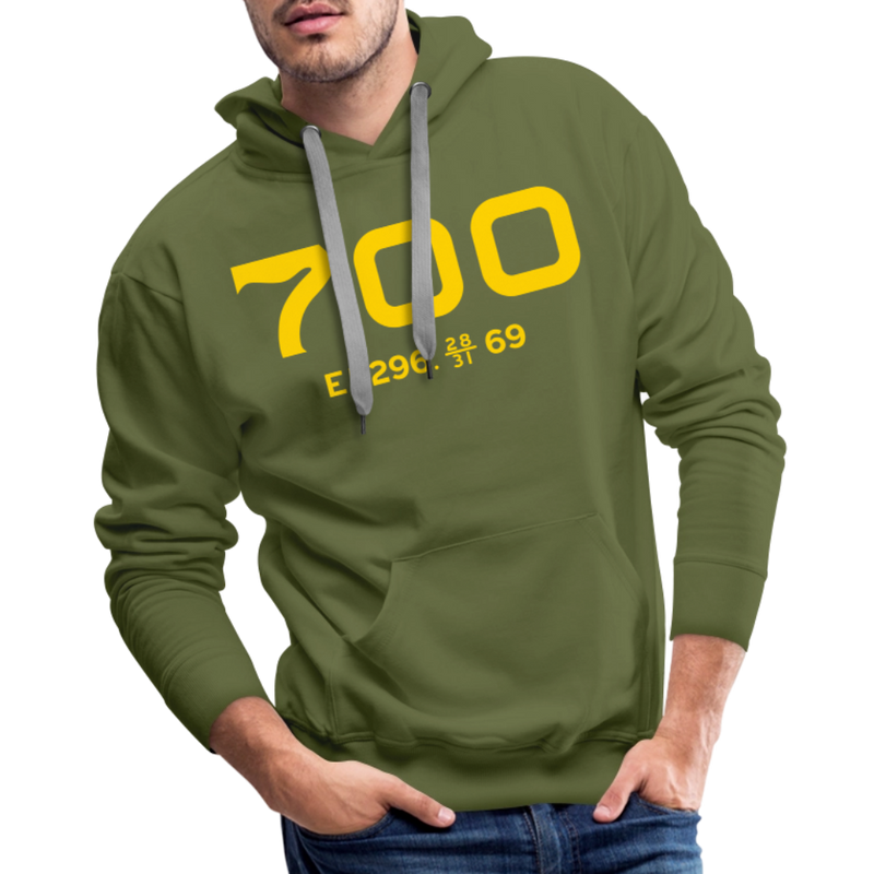 SP&S 700 Cab Info - Men’s Premium Hoodie - olive green