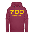SP&S 700 Cab Info - Men’s Premium Hoodie - burgundy