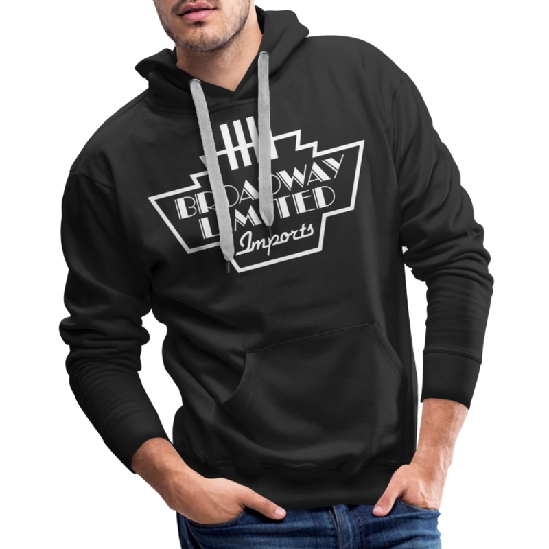 Broadway Limited Imports Logo - Men’s Premium Hoodie - black