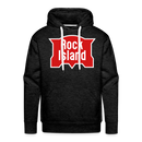 Rock Island Logo - Men’s Premium Hoodie - charcoal grey