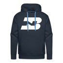 Burlington Northern - Men’s Premium Hoodie - navy
