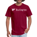 Burlington - Unisex Classic T-Shirt - burgundy