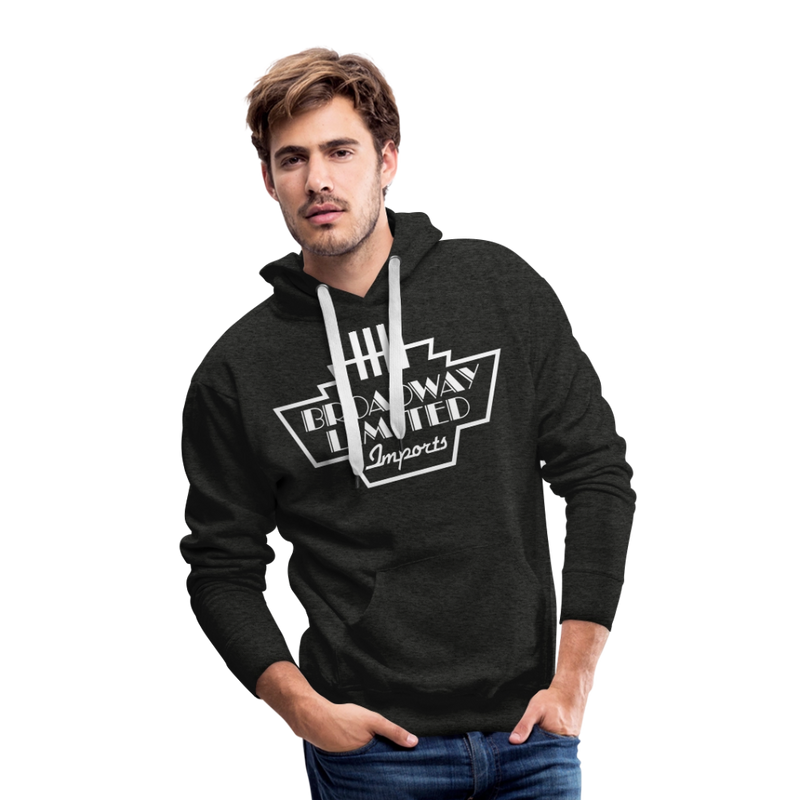 Broadway Limited Imports Logo - Men’s Premium Hoodie - charcoal grey