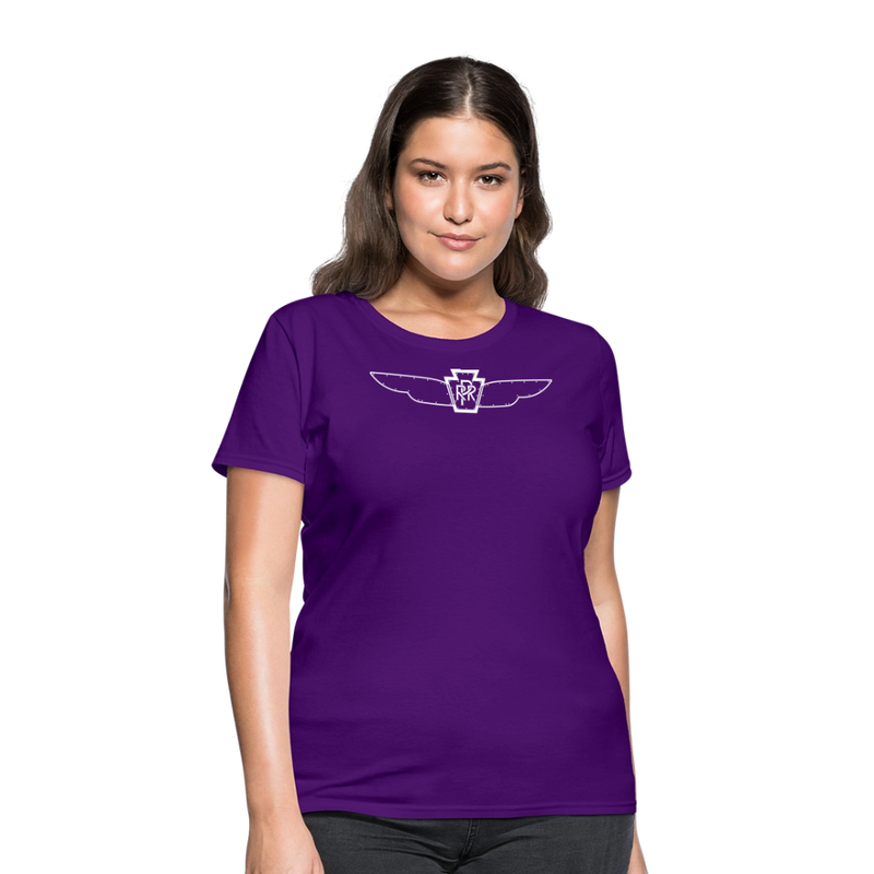 Pennsylvania Streamlined K4 Wings Herald - Women's T-Shirt - purple