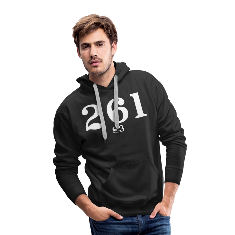 Milwaukee Road S3 Cab Info - Men’s Premium Hoodie - black