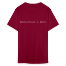 Chesapeake & Ohio - Unisex Classic T-Shirt - burgundy