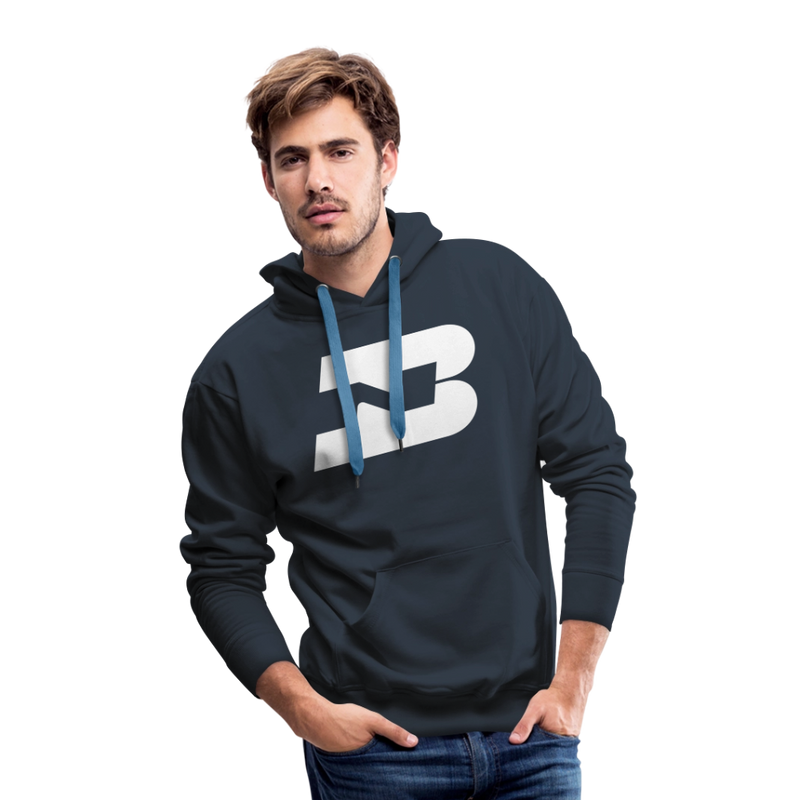 Burlington Northern - Men’s Premium Hoodie - navy