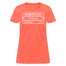 ALCO Builder's Plate - Women's T-Shirt - heather coral