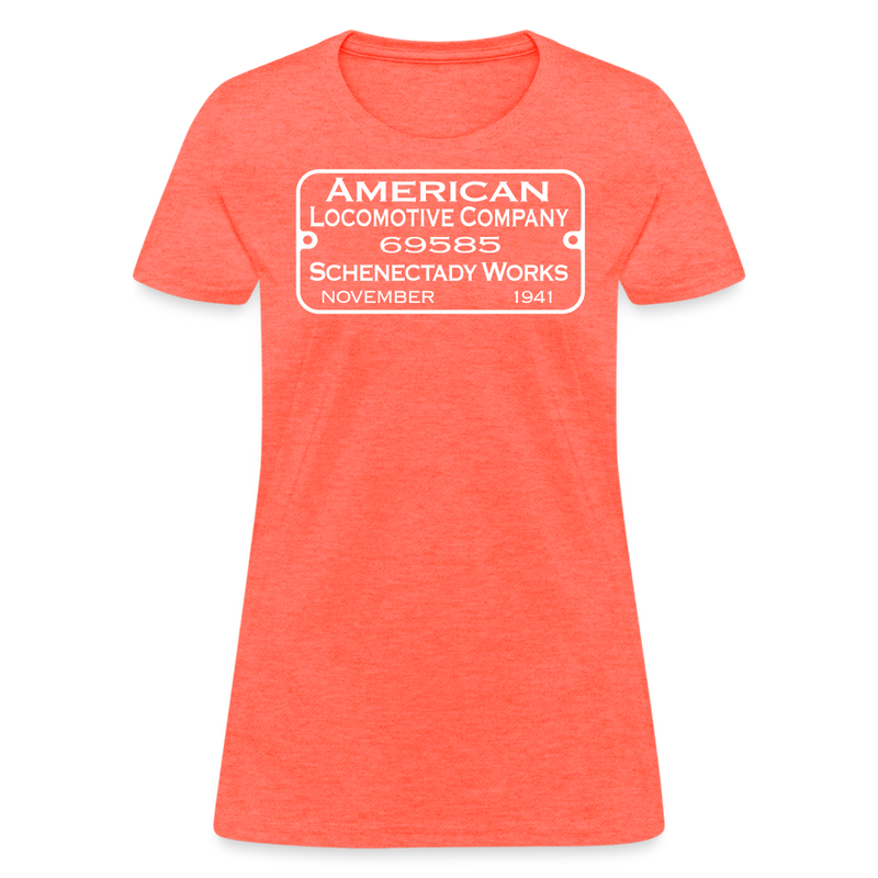 ALCO Builder's Plate - Women's T-Shirt - heather coral