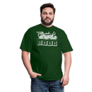 Train Geek - Unisex Classic T-Shirt - forest green