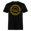 Baldwin Locomotive Works Builder's Plate Burnham - Unisex Classic T-Shirt - black