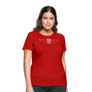 Pennsylvania Streamlined K4 Wings Herald - Women's T-Shirt - red
