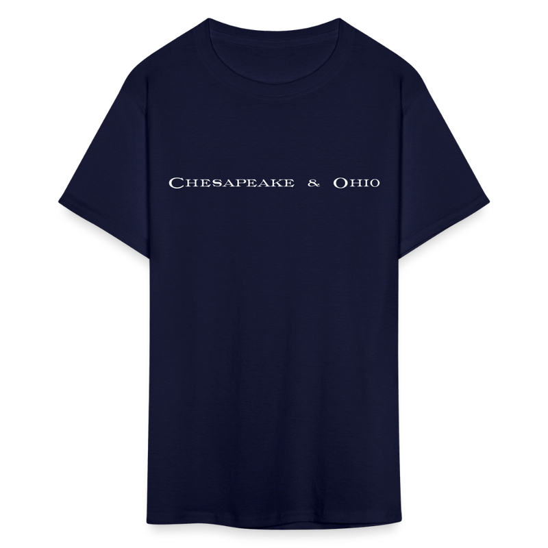 Chesapeake & Ohio - Unisex Classic T-Shirt - navy