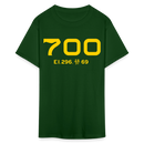SP&S 700 Cab Info - Unisex Classic T-Shirt - forest green