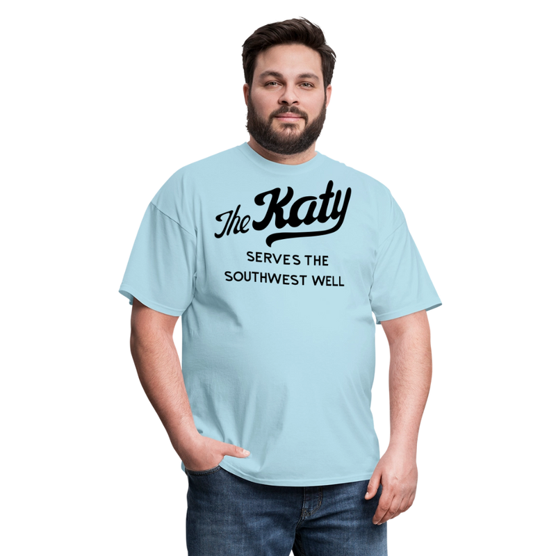 The Katy Serves the Southwest Well Light - Unisex Classic T-Shirt - powder blue