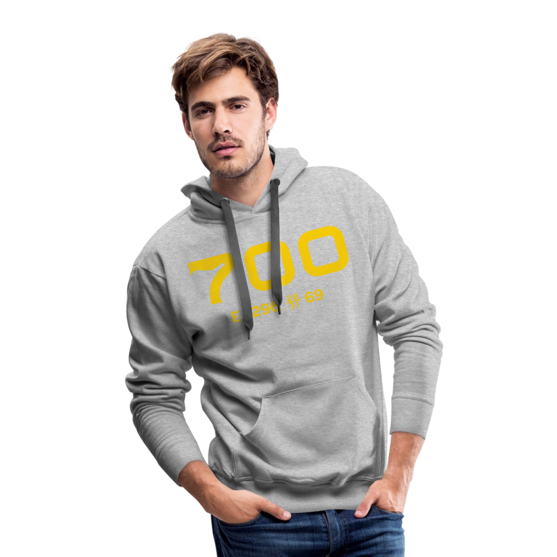 SP&S 700 Cab Info - Men’s Premium Hoodie - heather grey