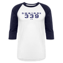 DM&IR 339 - Baseball T-Shirt - white/navy