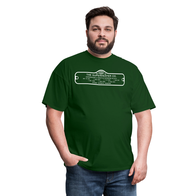 The Superheater Co Contoured - Unisex Classic T-Shirt - forest green