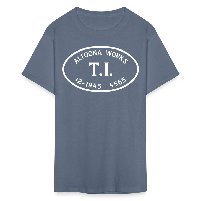 Altoona Works PRR T1 Builder's Plate - Unisex Classic T-Shirt - denim