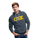 CSX - Men’s Premium Hoodie - heather denim