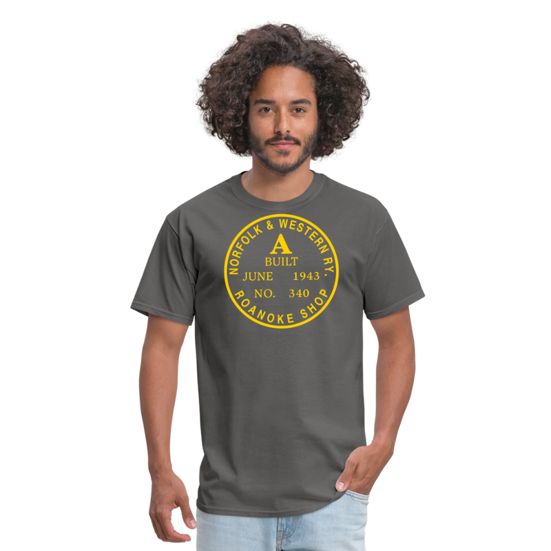 Norfolk & Western Class A Builder's Plate - Unisex Classic T-Shirt - charcoal