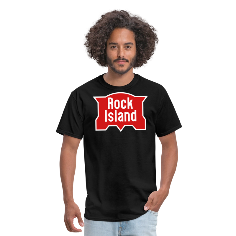 Rock Island Logo - Unisex Classic T-Shirt - black