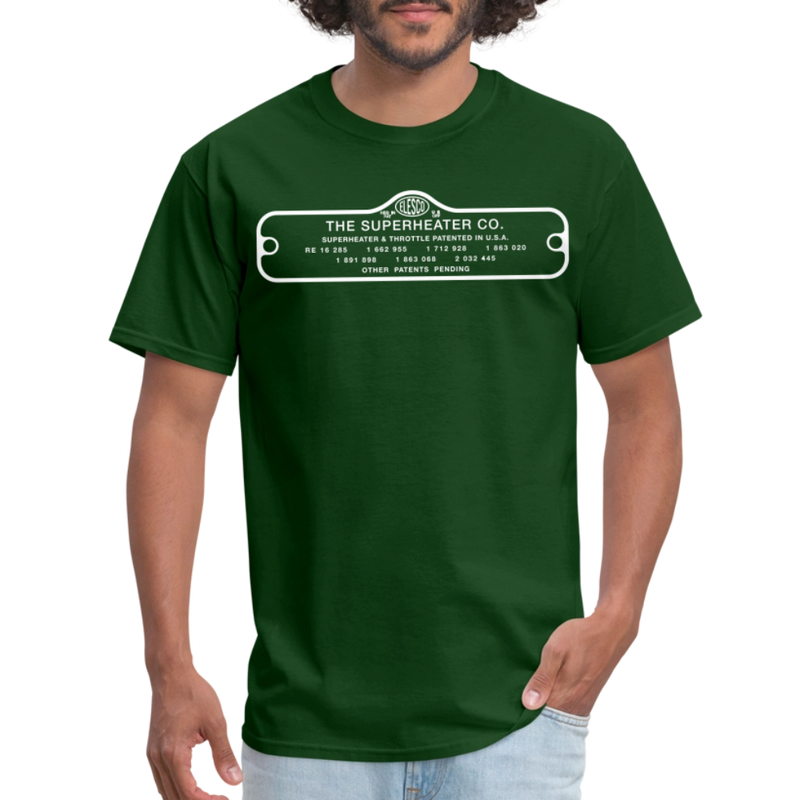 The Superheater Co Contoured - Unisex Classic T-Shirt - forest green