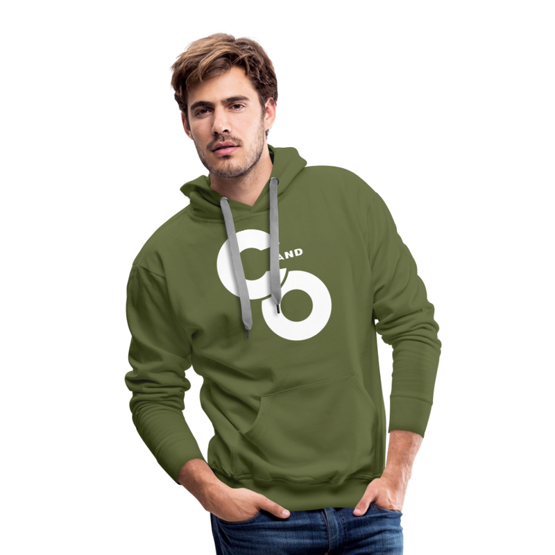 C and O Logo - Men’s Premium Hoodie - olive green