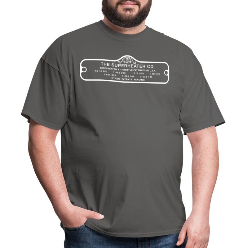 The Superheater Co Contoured - Unisex Classic T-Shirt - charcoal