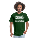 Train Geek - Unisex Classic T-Shirt - forest green