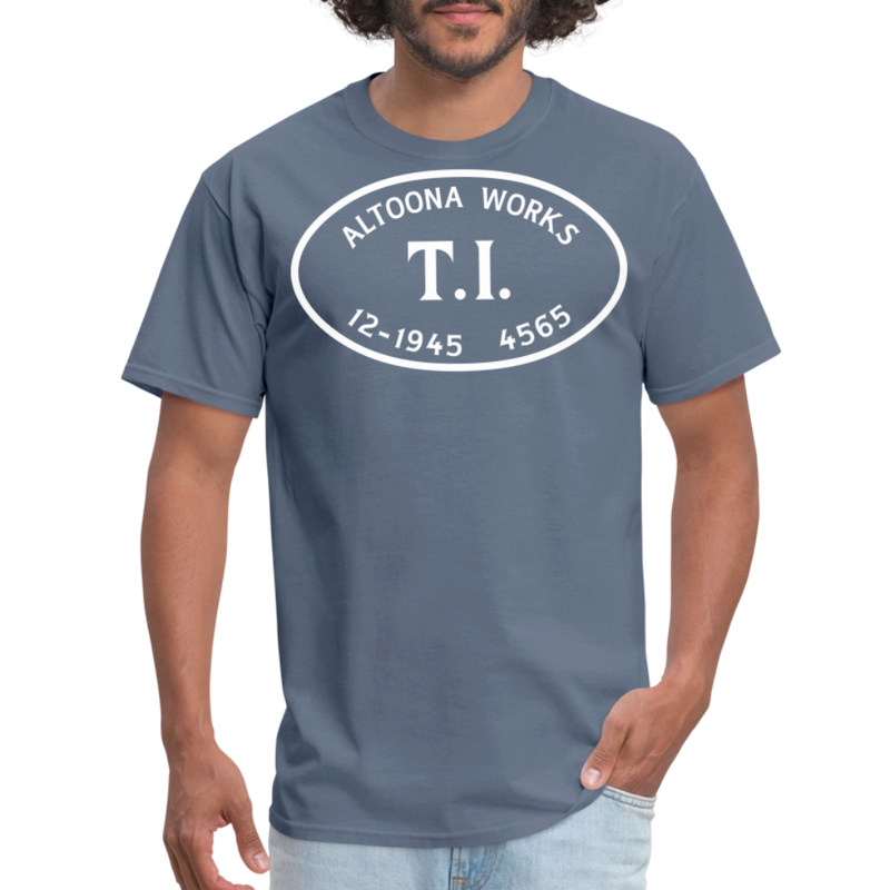 Altoona Works PRR T1 Builder's Plate - Unisex Classic T-Shirt - denim