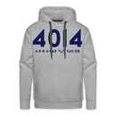 Union Pacific Big Boy 4014 Cab Info Light - Men’s Premium Hoodie - heather grey