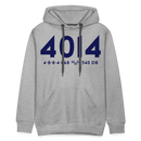 Union Pacific Big Boy 4014 Cab Info Light - Men’s Premium Hoodie - heather grey