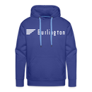 Burlington - Men’s Premium Hoodie - royal blue