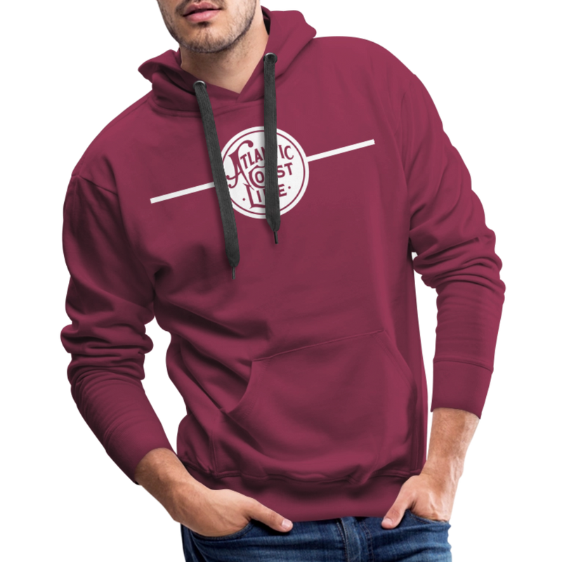 Atlantic Coast Line - Men’s Premium Hoodie - burgundy