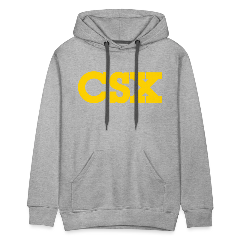 CSX - Men’s Premium Hoodie - heather grey